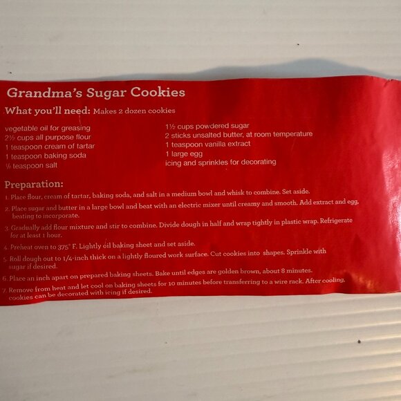 Sweet Creations Plastic Holiday Cookie Cutters With Soft Grip by Good Cook 12 Ct - Picture 11 of 11